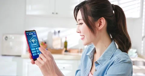 IOT smart home concept Stock Footage 134762737