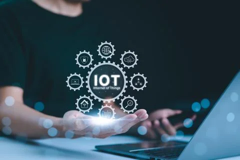 IoT Technology, Internet of Things. Internet of Things (IoT) concept. Stock Photos