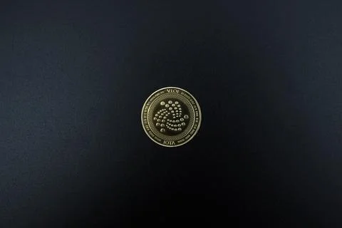 IOTA coin Stock Photos