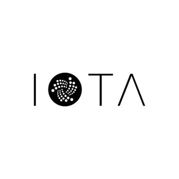 IOTA Crypto Virtual Coin Stock Illustration