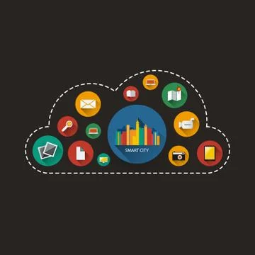 Iotbackground148 Stock Illustration