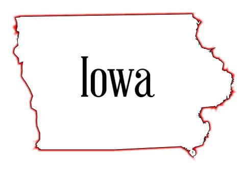 Iowa Stock Illustration