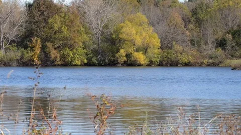 Iowa Lake 2 Stock Footage 124673236
