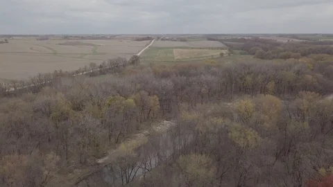 Iowa River Stock Footage 103230441