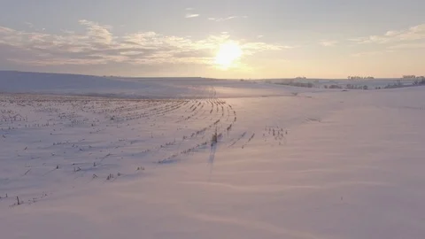 Iowa Winter Video stock 98571395