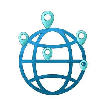 IP Address illustration Stock Illustration
