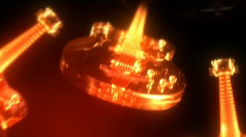 IP guitar4 Video stock 646340