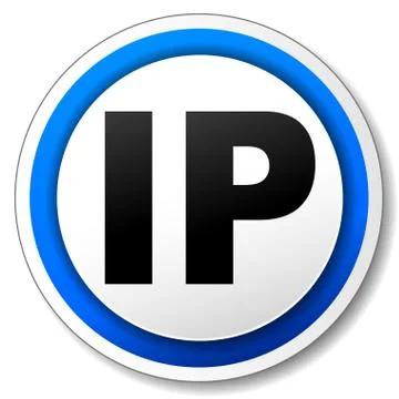 Ip icon Stock Illustration