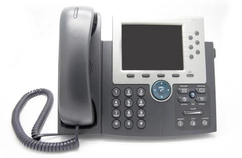 IP Phone (View of the front) Foto stock