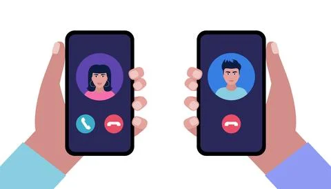 IP telephony Stock Illustration