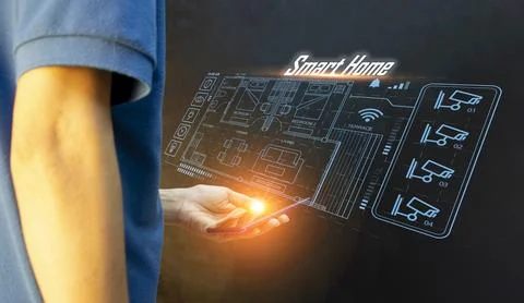 IP wifi wireless security camera supports Internet installation technology,.. Stock Photos