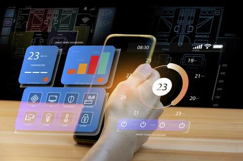 IP wifi wireless security camera supports Internet installation technology,.. Stock Photos