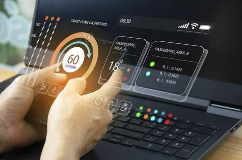 IP wifi wireless security camera supports Internet installation technology,.. Stock Photos