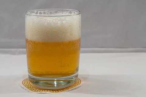 IPA with foam head Stock Photos