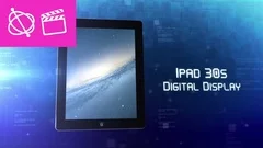 IPad 30s Digital Display - Apple Motion and Final Cut Pro X Template Stock After Effects