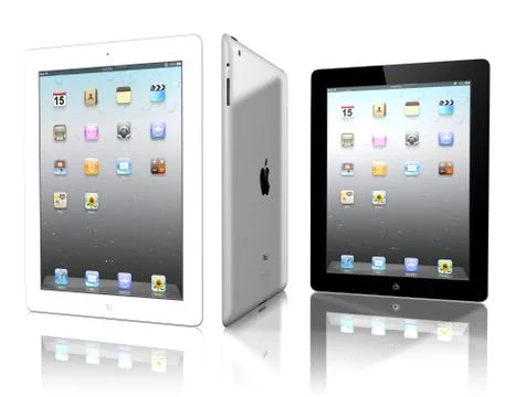 The ipad, the digital tablet with multi touch-screen Stock-Illustration
