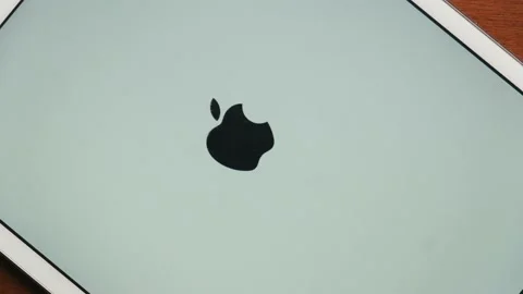 On Ipad Stock Footage 144413905