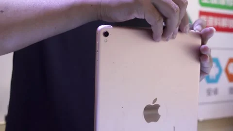 Ipad Opening,4K Stock Footage 315098710