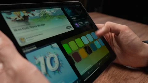 Ipad Pro M4 Stock Footage 320182587
