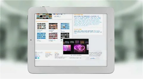 Ipad Tablet App Advertising Stock After Effects