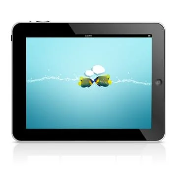 Ipad tablet computer Stock Photos