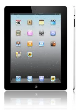Ipad2, the digital tablet Stock Photos