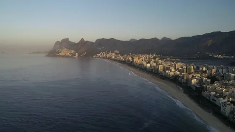 Ipanema and Arpoador Stock Footage 106836871