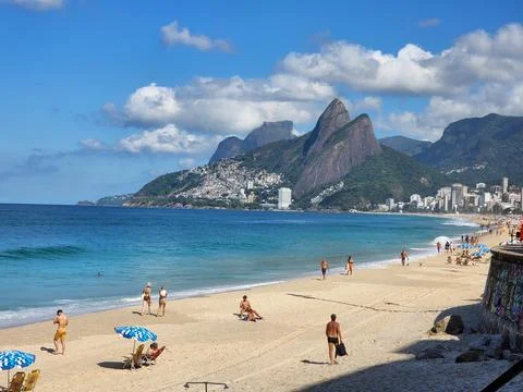 Ipanema Beach 2 Stock Photos