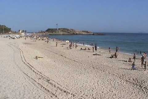 Ipanema beach 스톡 동영상 116650
