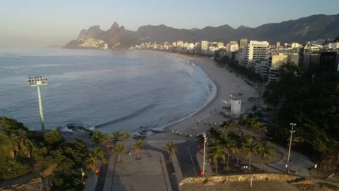 Ipanema Beach Stock Footage 106836657