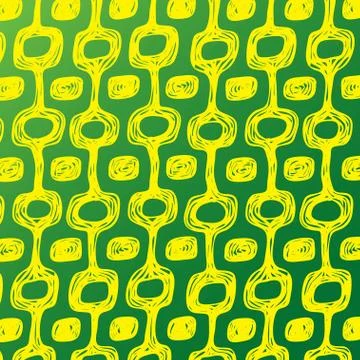 Ipanema beach pattern banner. Stock Illustration