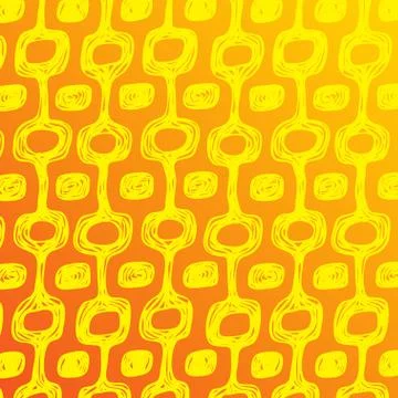Ipanema beach pattern banner. Stock Illustration