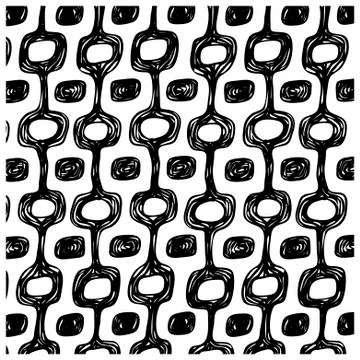 Ipanema beach pattern set. Stock Illustration