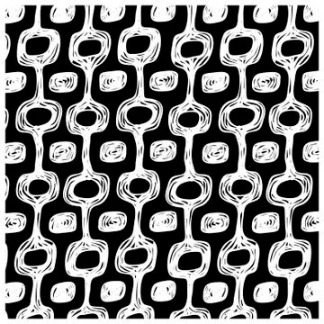 Ipanema beach pattern set. Stock Illustration