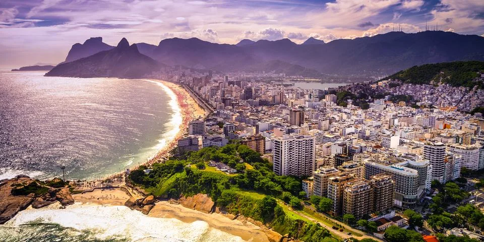 Ipanema beach Stock Photos