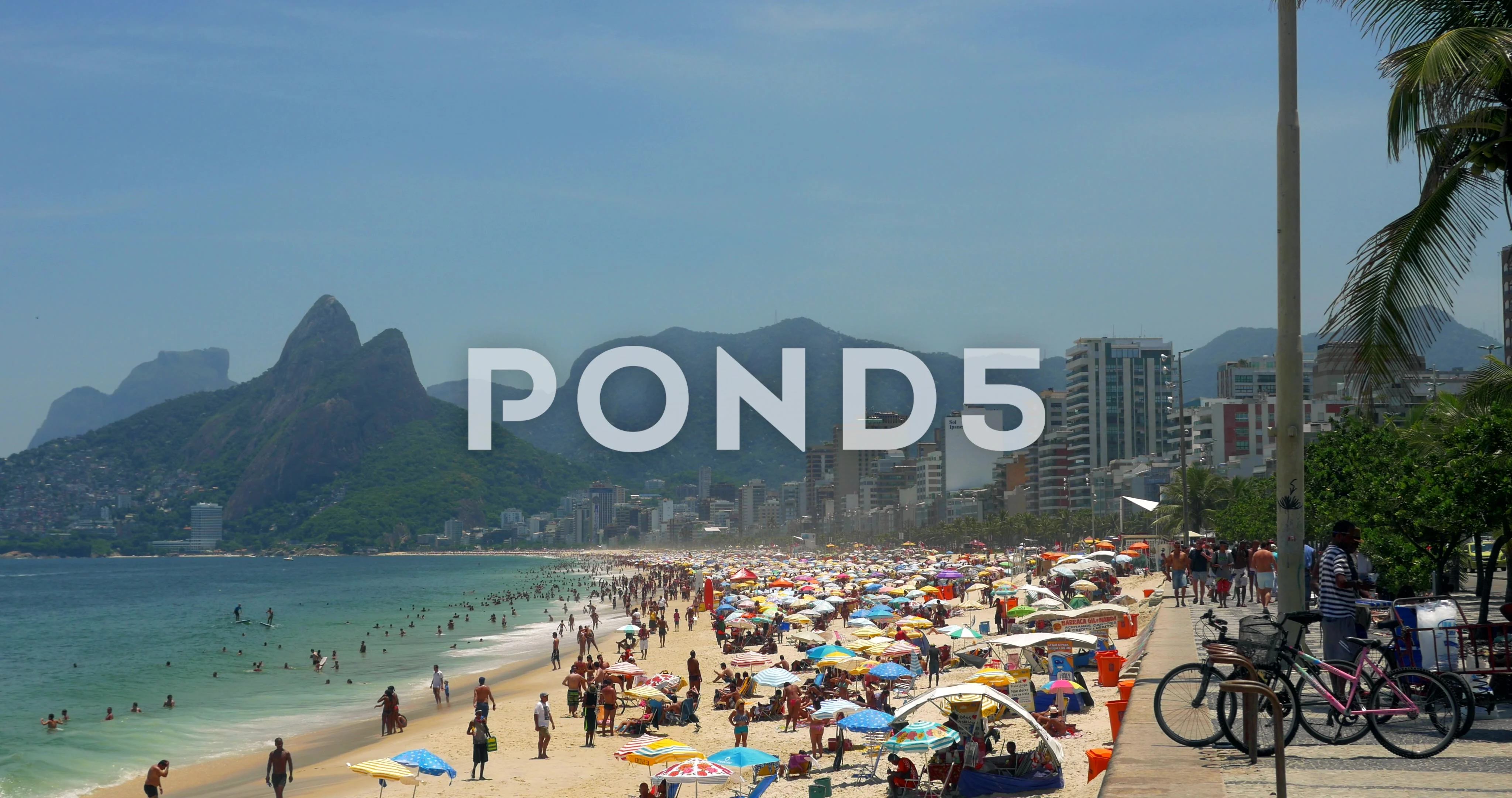 Ipanema Beach In Rio De Janeiro Brazil Stock Video Pond5