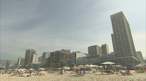 Ipanema beach, Rio Stock-Footage 35288241