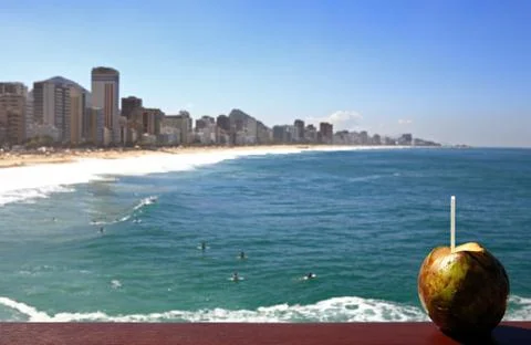 Ipanema leblon Stock Photos