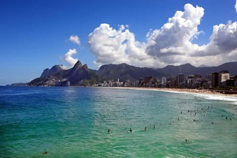 Ipanema leblon Stock Photos