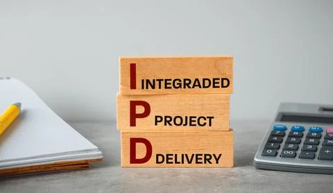 IPD Integrated Project Delivery system of cooperation and communication Stock Photos