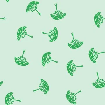 Ipe jungle amazon glyph vector seamless pattern Stock Illustration