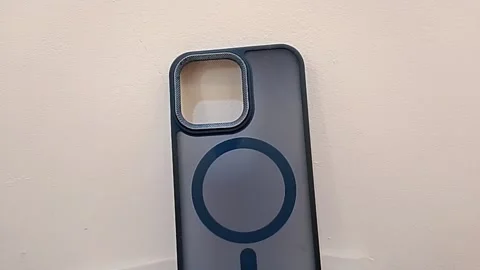 A iPhone 13 pro case. Stock Footage 323207181
