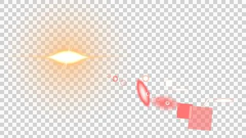 Iphone 14 lens flare issue Stock Illustration