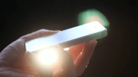 Iphone 4 close up in studio Stock Footage 21437947