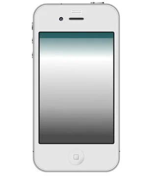 Iphone 4S illustration Stock Illustration