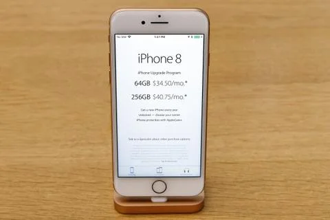 IPhone 8 Stock Photos