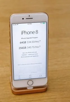 IPhone 8 Stock Photos