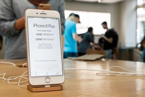 IPhone 8 Stock Photos