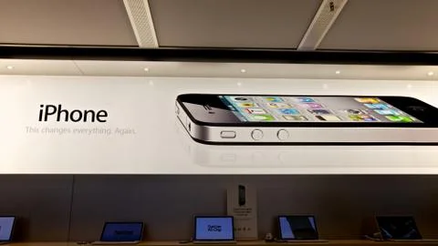IPhone, Apple Store 스톡 사진