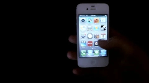 IPhone Apps Stock Footage 11144830